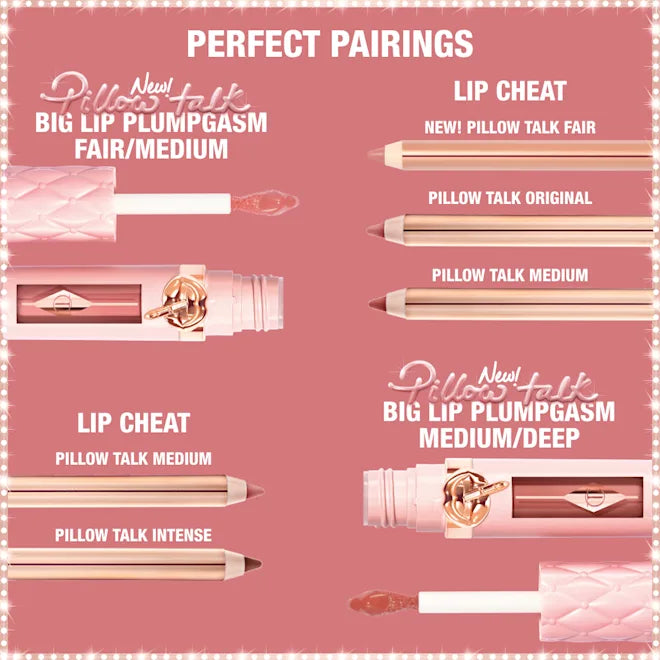 CHARLOTTE TILBURY BIG LIP PLUMP GASM (PILLOW TALK MEDIUM TO DEEP)