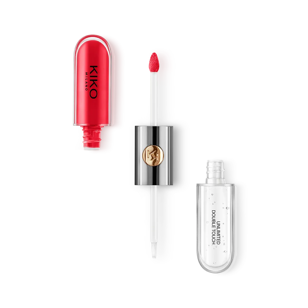 KIKO MILANO UNLIMITED DOUBLE TOUCH LIQUID LIP COLOUR (109 STRAWBERRY RED)