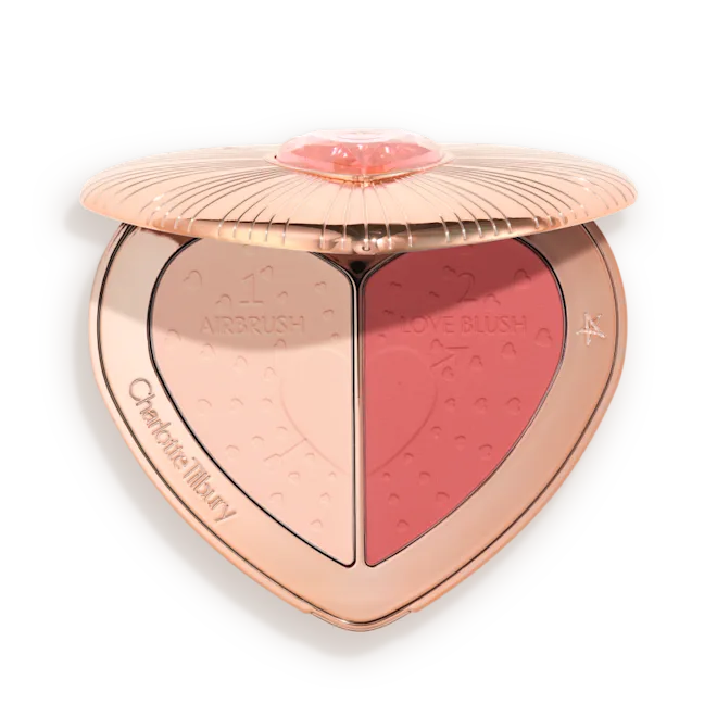 CHARLOTTE TILBURY BEAUTY SOULMATES FACE PALETTE BLUSH (flawless rosewood)