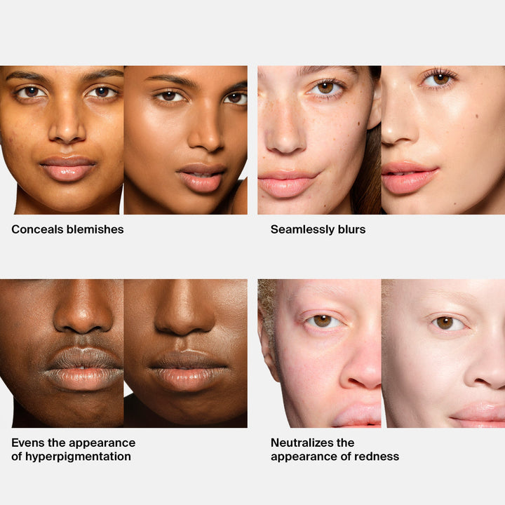 HAUS LABS BY LADY GAGA  TRICLONE SKIN TECH MEDIUM COVERAGE FOUNDATION WITH FERMENTED ARNICA (210 Light Medium Neutral)