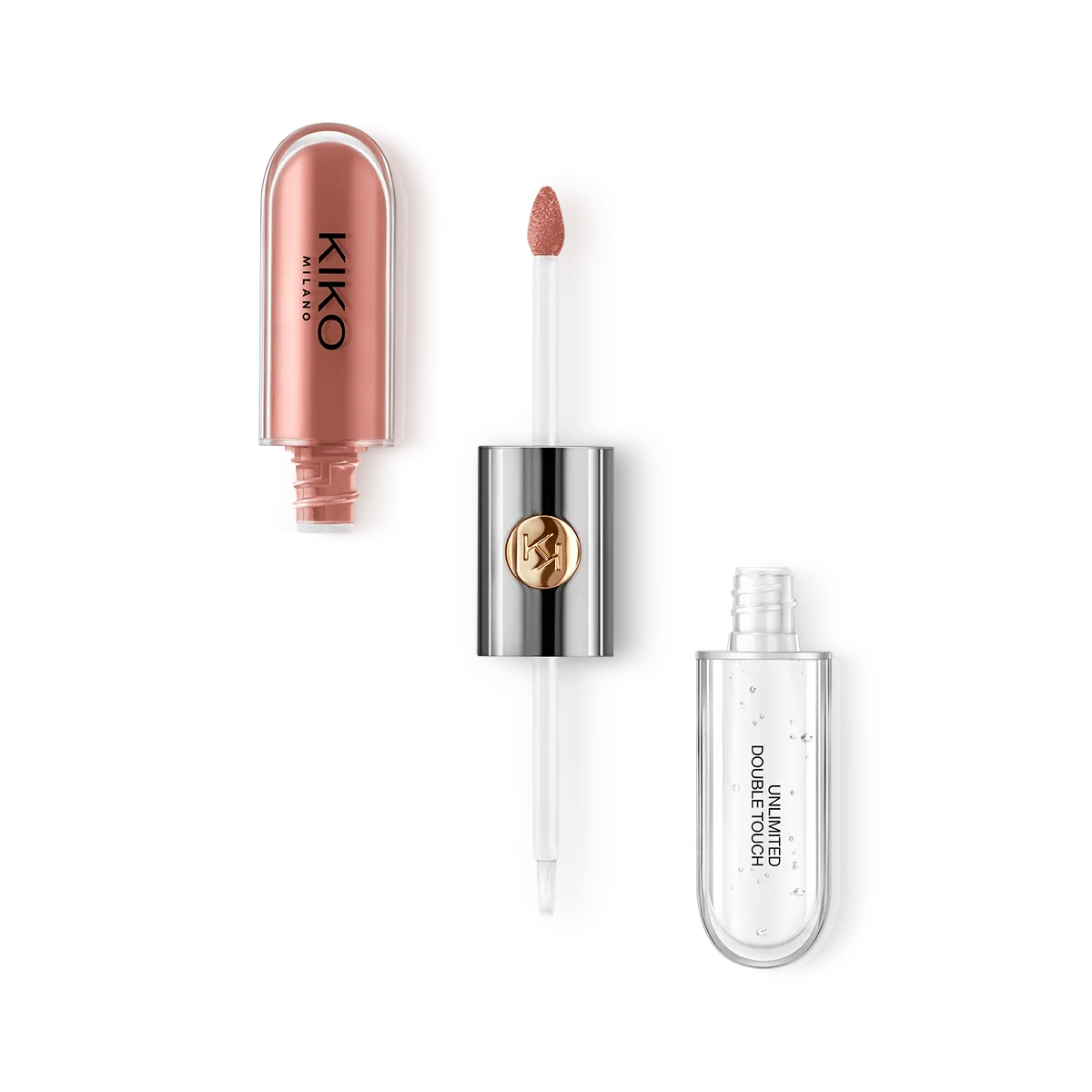 KIKO MILANO UNLIMITED DOUBLE TOUCH LIQUID LIP COLOUR (103 NATURAL ROSE)