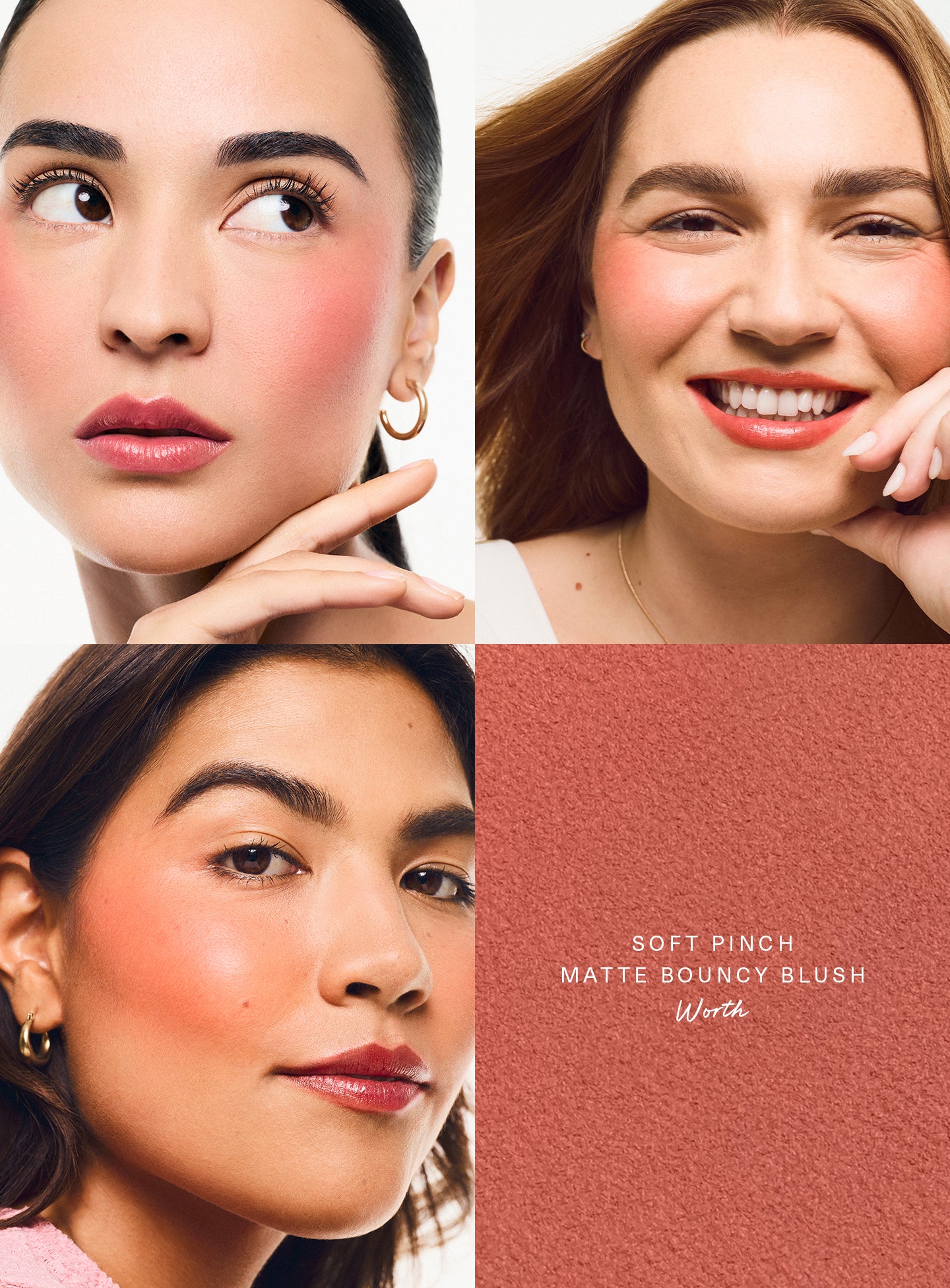 Rare Beauty by Selena Gomez  Soft Pinch Matte Bouncy Blush (worth)