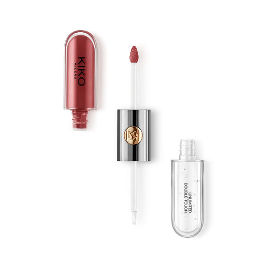 KIKO MILANO UNLIMITED DOUBLE TOUCH LIQUID LIP COLOUR (110 SPICY ROSE)