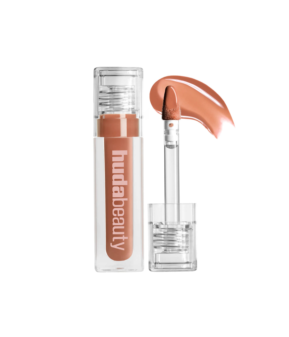 Huda Beauty Faux Filler Extra Shine Lip Gloss (richclear)