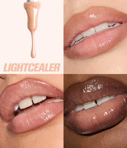 Huda Beauty Faux Filler Extra Shine Lip Gloss (lightclear)