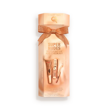 CHARLOTTE TILBURY SUPER NUDES SPOTLIGHT LIP AND CHEEK KIT LIP & CHEEK KIT