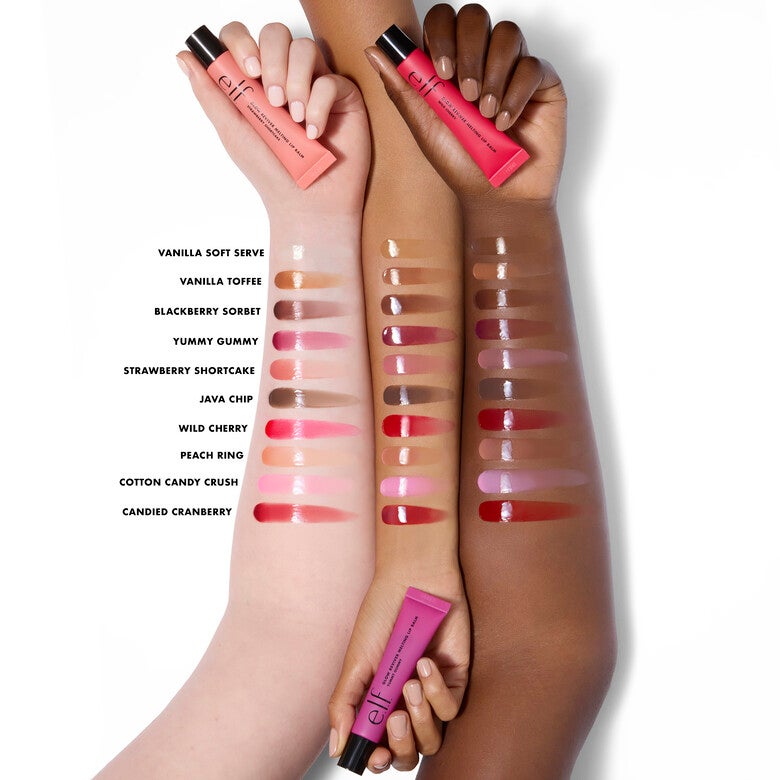 E.L.F COSMETICS GLOW REVIVER MELTING LIP BALM (STRAWBERRY SHORTCAKE)