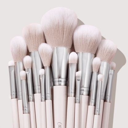COLOURPOP MAKEUP BRUSH KIT ROLL MAKEUP TOOLS & ACCESSORIES (STONE COLD)