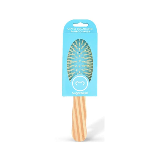 SUGAR BEAR HAIR BAMBOO BRUSH