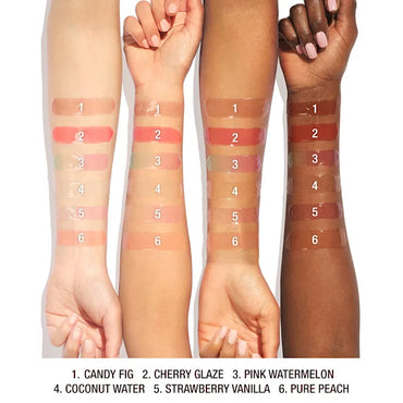 CHARLOTTE TILBURY UNREAL LIPS HEALTHY GLOW NECTAR OIL JUICYLICIOUS PINK WATERMELON (CHERRY GLAZE)