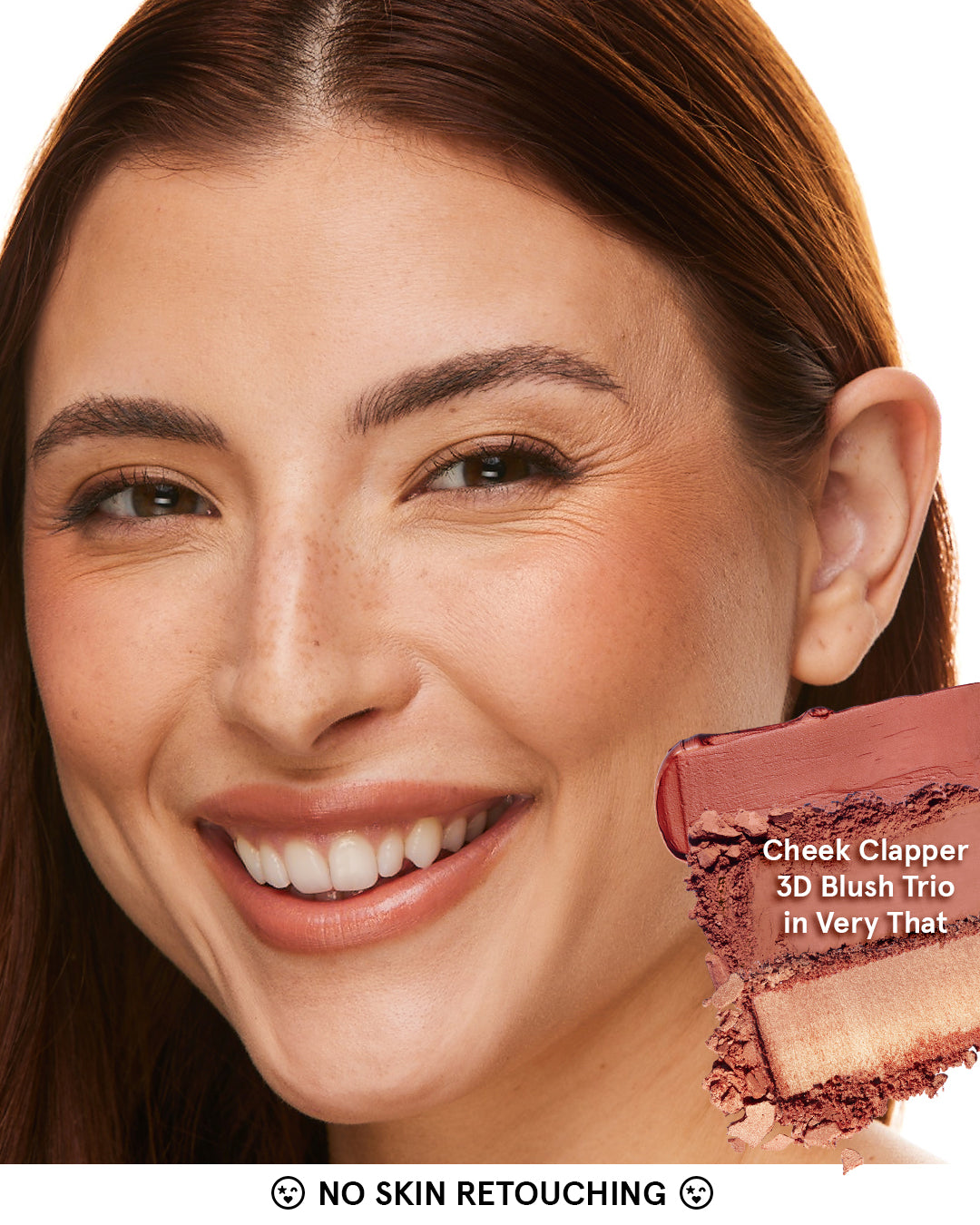 ONE/SIZE BY PATRICK STARRR Cheek Clapper 3D Blush Trio Palette (VERY THAT)