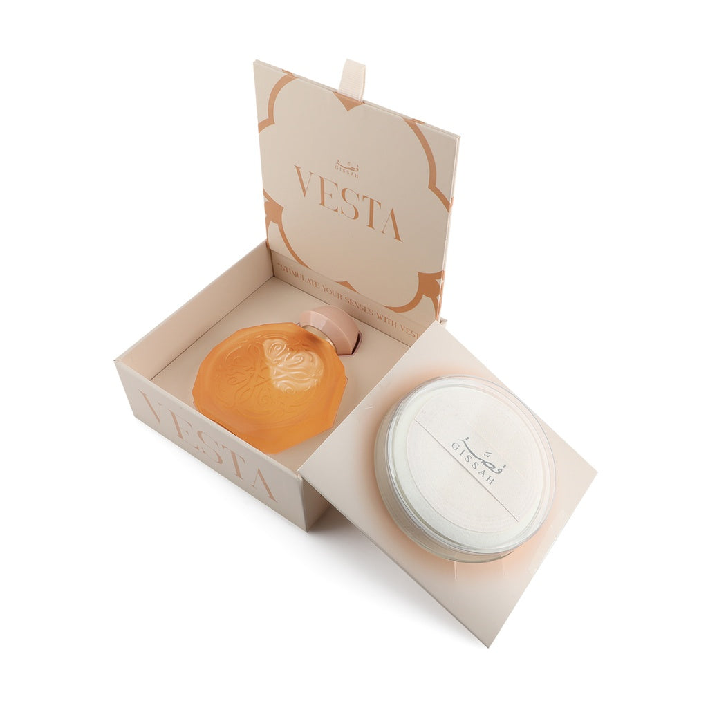 GISSAH VESTA  PERFUMED & SCENTED BODY POWDER MUSK EDITION