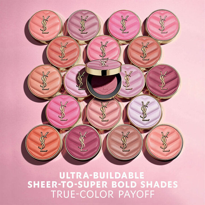 YVES SAINT LAURENT MAKE ME BLUSH 24 H BUILDABLE BLUSH (12- honey moon)