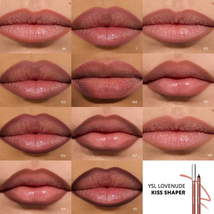 Yves Saint Laurent  Kiss Shaper Long-Lasting Sculpting Lip Liner (01 UNDRESSED PINK)