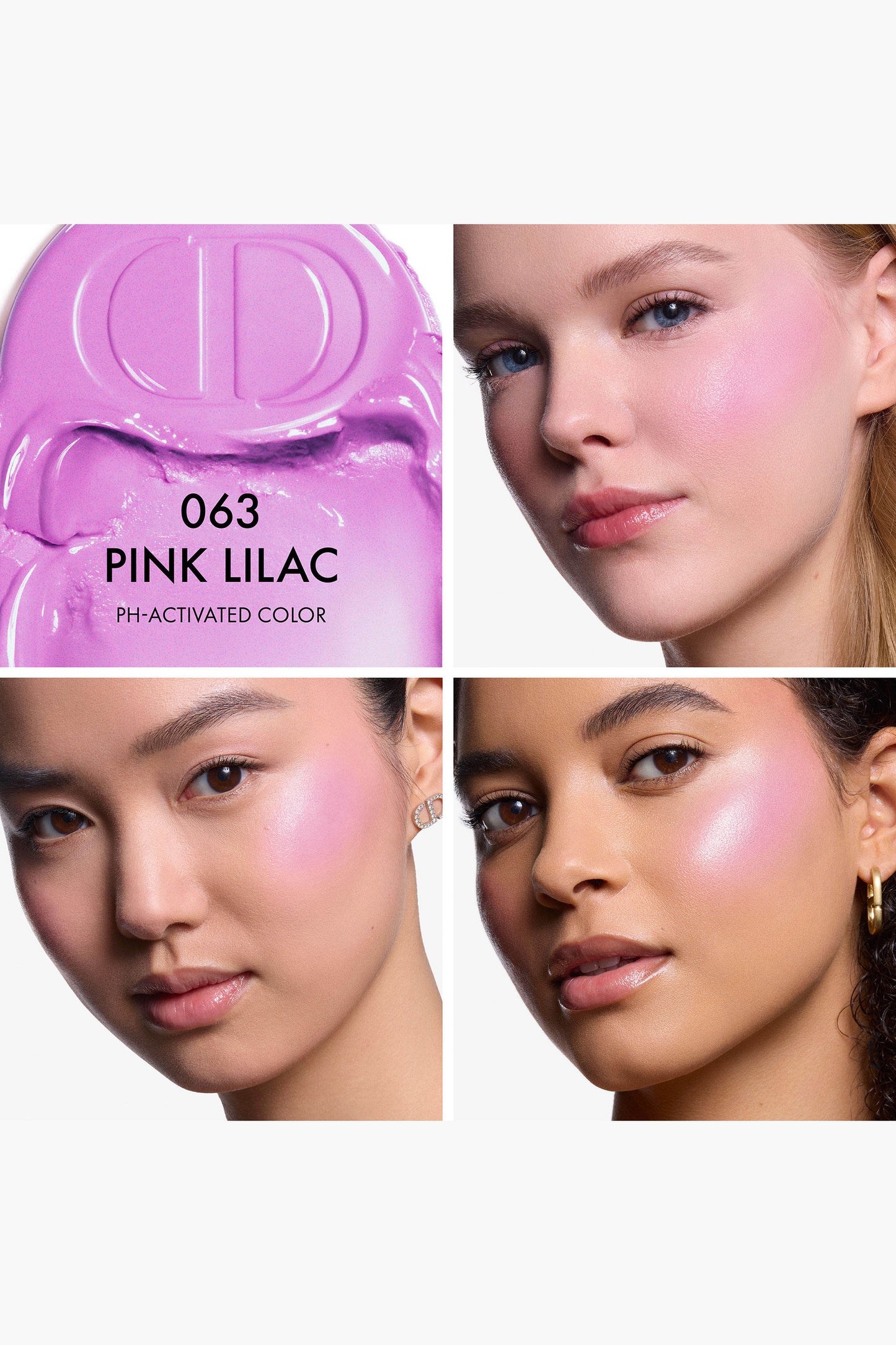 CHRISTIAN DIOR ROSY GLOW BLUSH STICK (063-PINK LILAC)