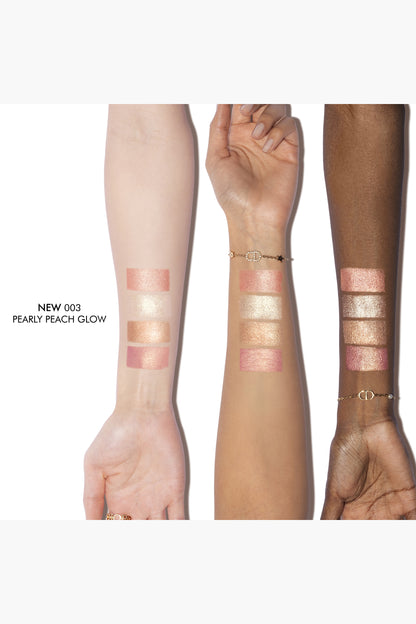 Christian Dior Backstage Glow Face Palette (003 pearly  peach glow)
