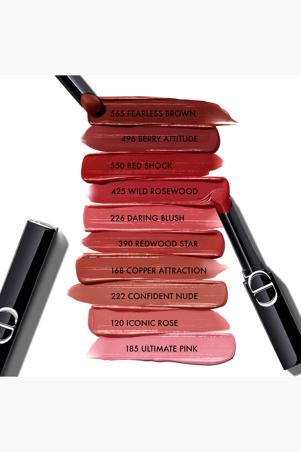 CHRISTIAN DIOR ROUGE DIOR ON STAGE LIPSTICK (390 REDWOOD STAR SHINE)