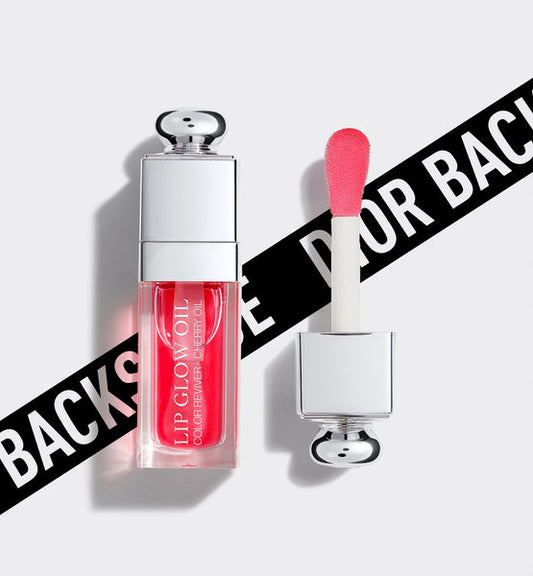 CHRISTIAN DIOR ADDICT LIP GLOW OIL HYDRATING LIP OIL HIGH SHINE GLOSS (015 CHERRY)