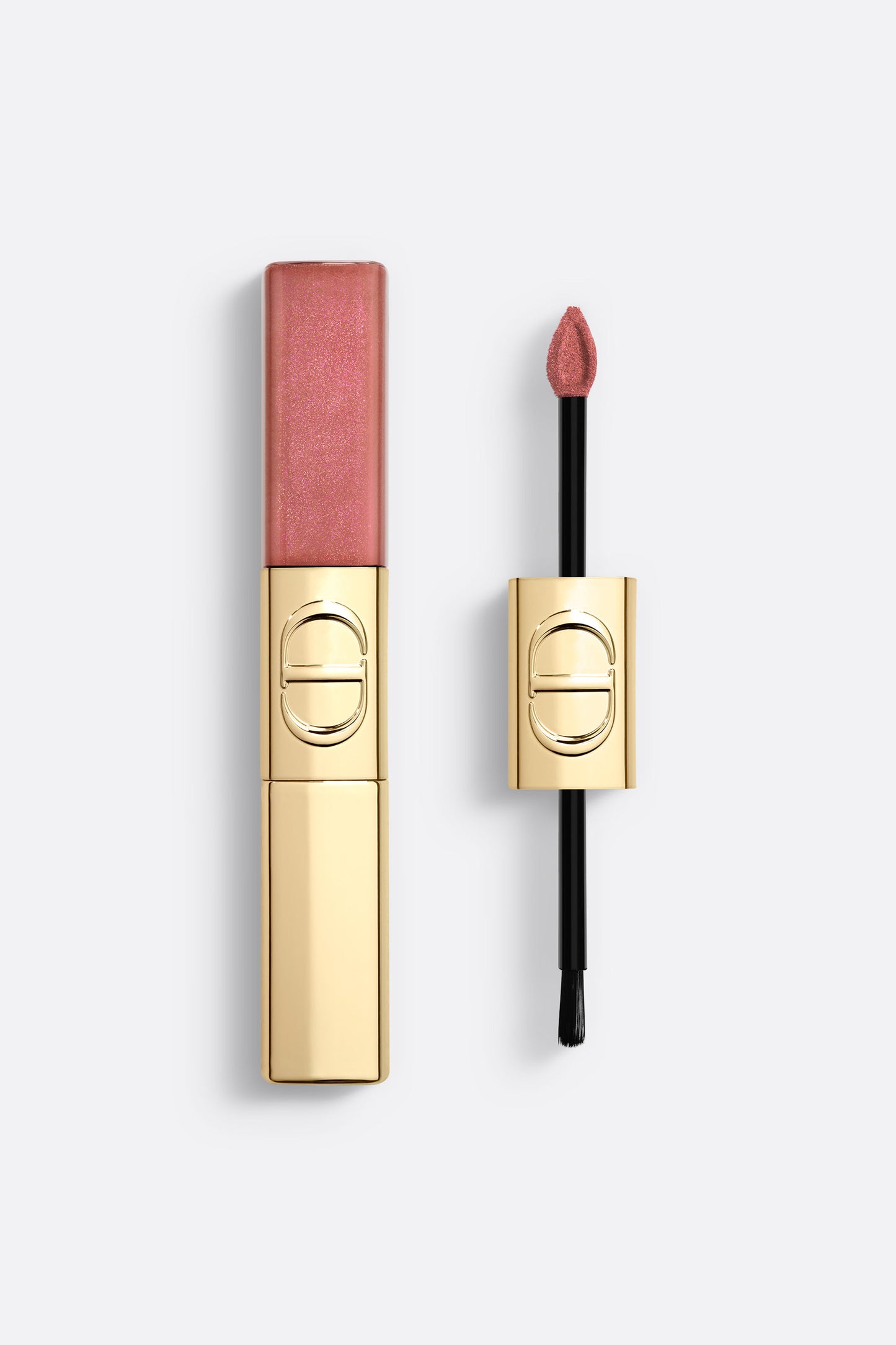 CHRISTIAN DIOR ROUGE DIOR SEQUIN LIQUID DUO LIMITED EDITION -100 SPECTACULAR NUDE