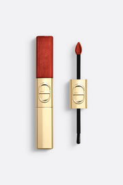 CHRISTIAN DIOR ROUGE DIOR SEQUIN LIQUID DUO LIMITED EDITION -747 FLAME