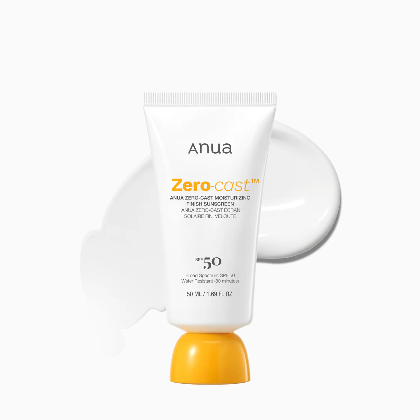 ANUA ZETO - CAST MOISTURIZING FINISH SUNSCREEN