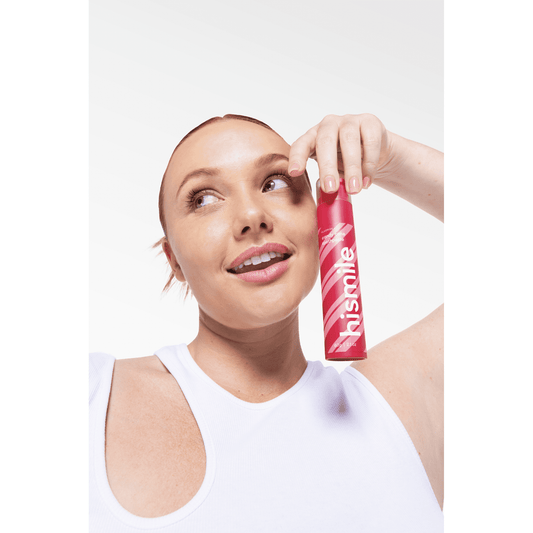 Hismile Candy Cane Flavored Fluoride Toothpaste
