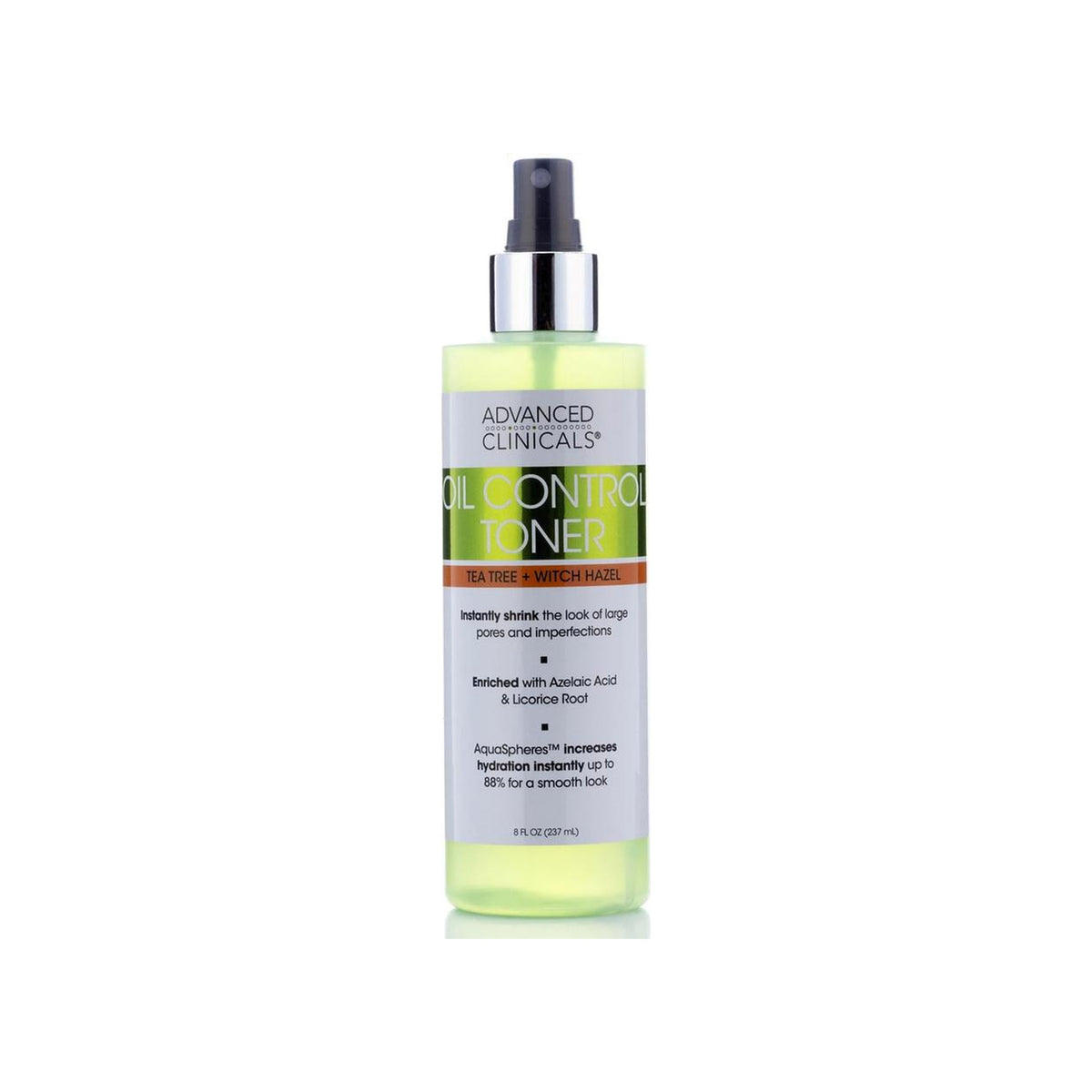 ADVANCED CLINICALS Advanced Clinicals Oil Control Toner Tea Tree +witch Hazel