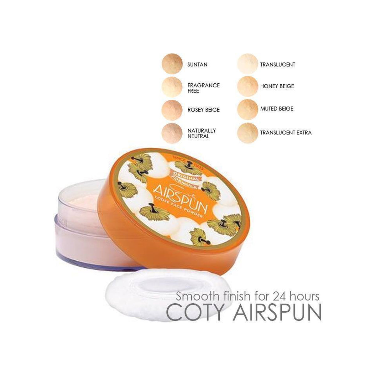 AIRSPUN Airspun Loose Face Powder — Transclucent — view 2