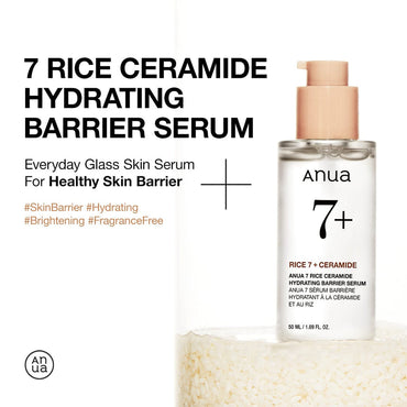 ANUA Rice Ceramide 7 Hydrating Barrier Serum