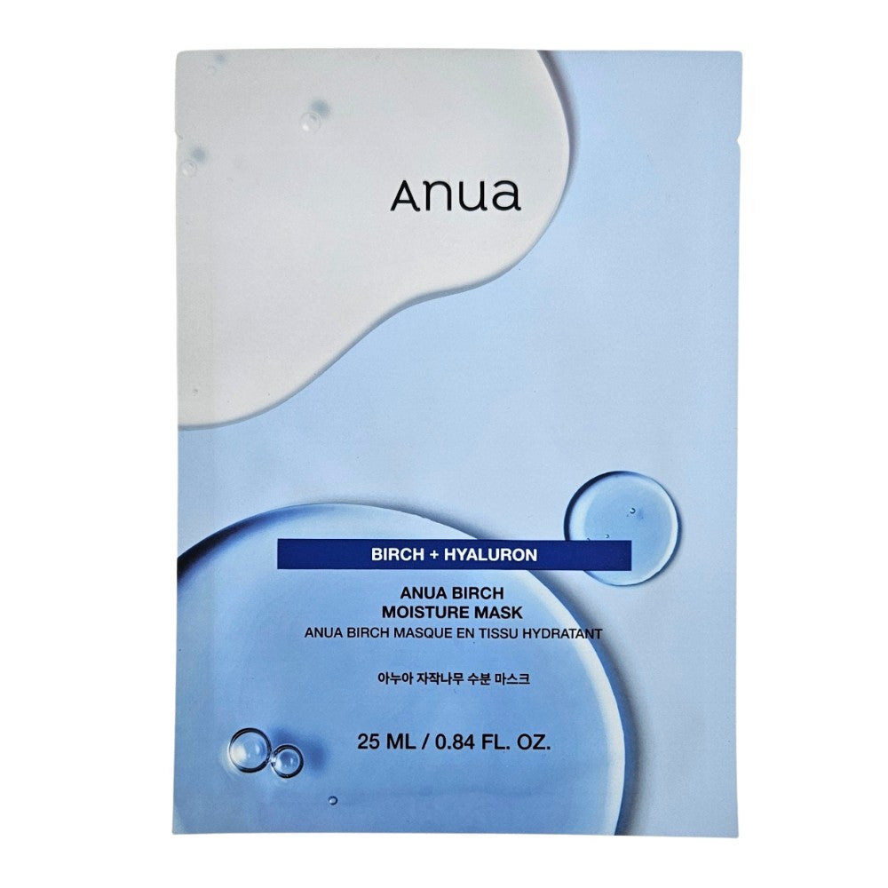 ANUA BIRCH + HYALURON ANUA BIRCH MOISTURE MASK