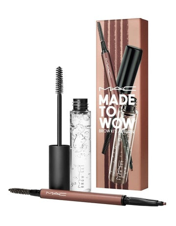 MAC COSMETICS MADE TO WOW BROW KIT PENNY CLEAR