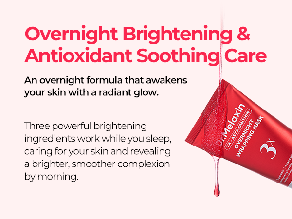 DR.MELAXIN TX-ASTAXANTHIN OVERNIGHT WRAPPING MASK