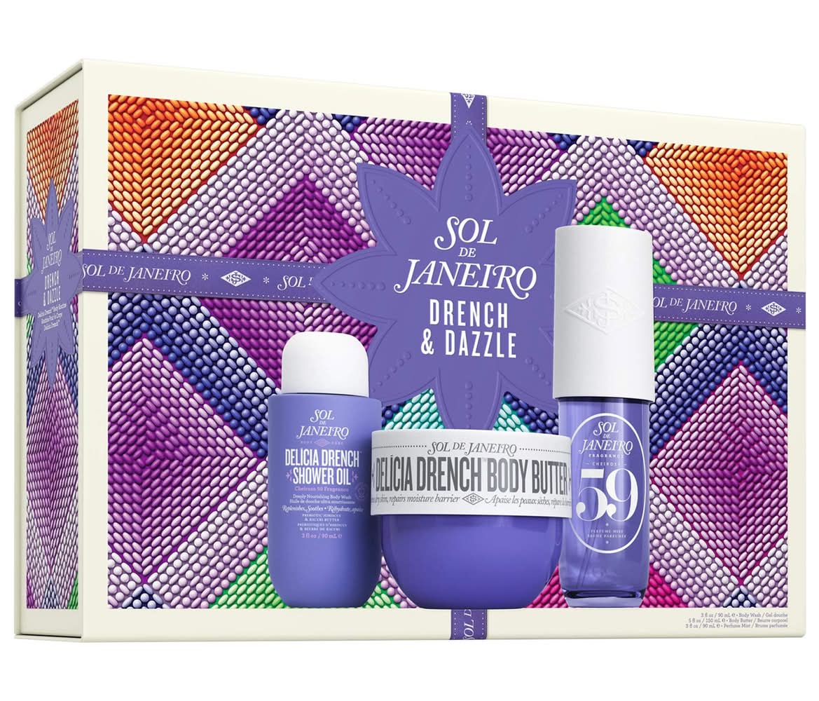 SOL DE JANEIRO  DRENCH & DAZZLE DELÍCIA DRENCH™ BODY ROUTINE GIFT SET