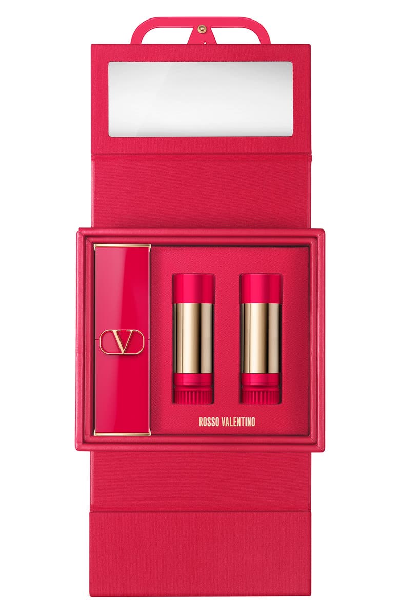 Rosso Valentino 3-Piece Refillable Lipstick Set
