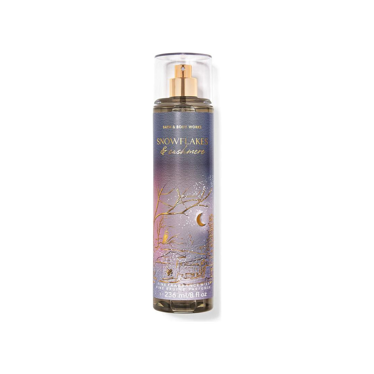 Bath & Body Works  SnowFlakes & Cashmere Fine Fragrance Mist