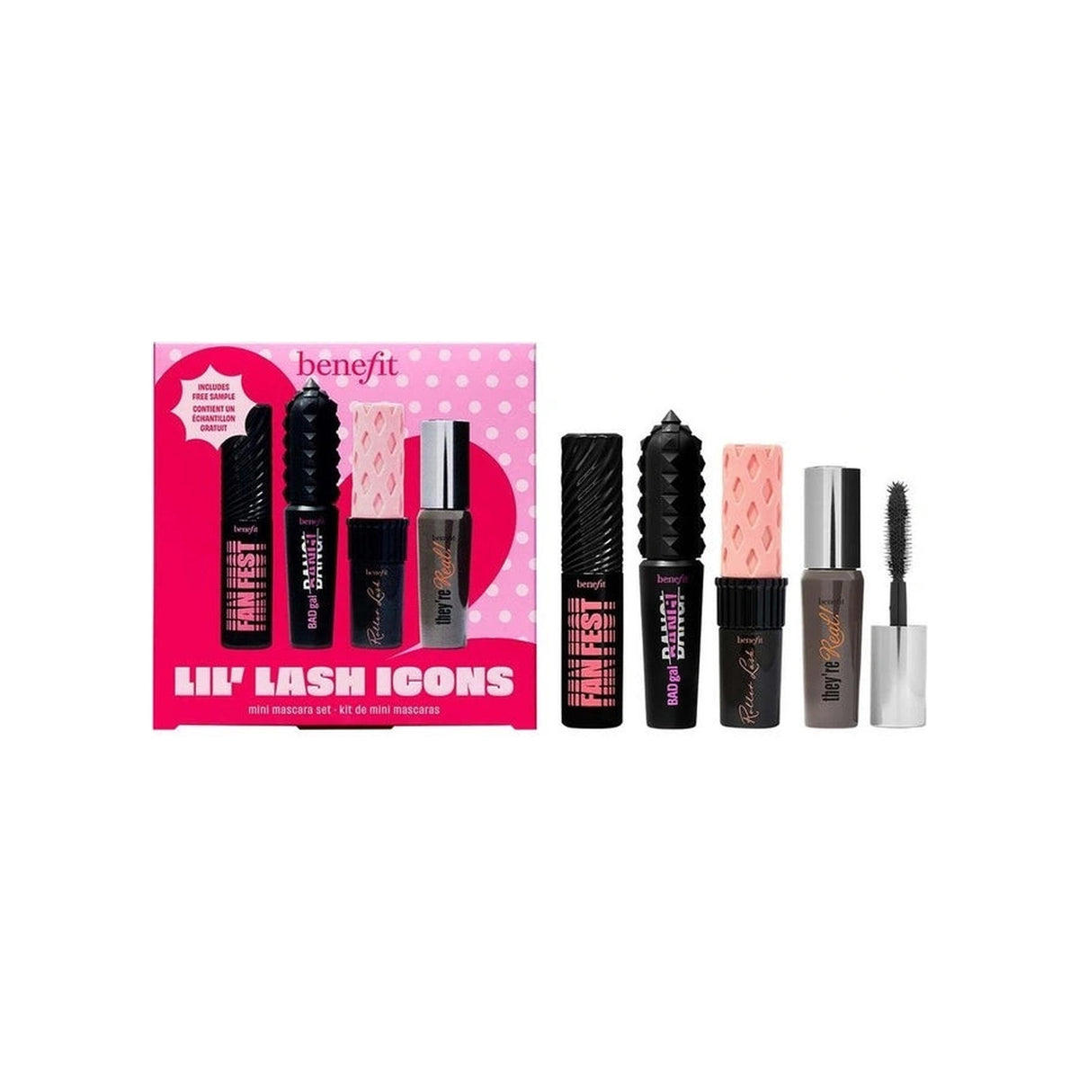 BENEFIT COSMETICS Lil' Lash Icons Kit of 4 Mini Mascara