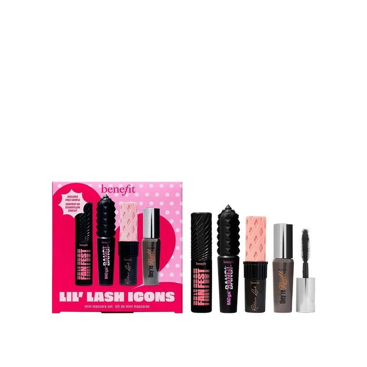 BENEFIT COSMETICS Lil' Lash Icons Kit of 4 Mini Mascara