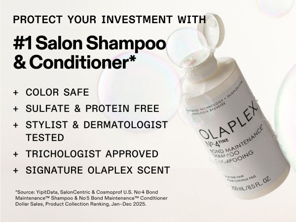 Olaplex  No.4 Fine Bond Maintenance™ Volumizing and Strengthening Hair Repair Shampoo