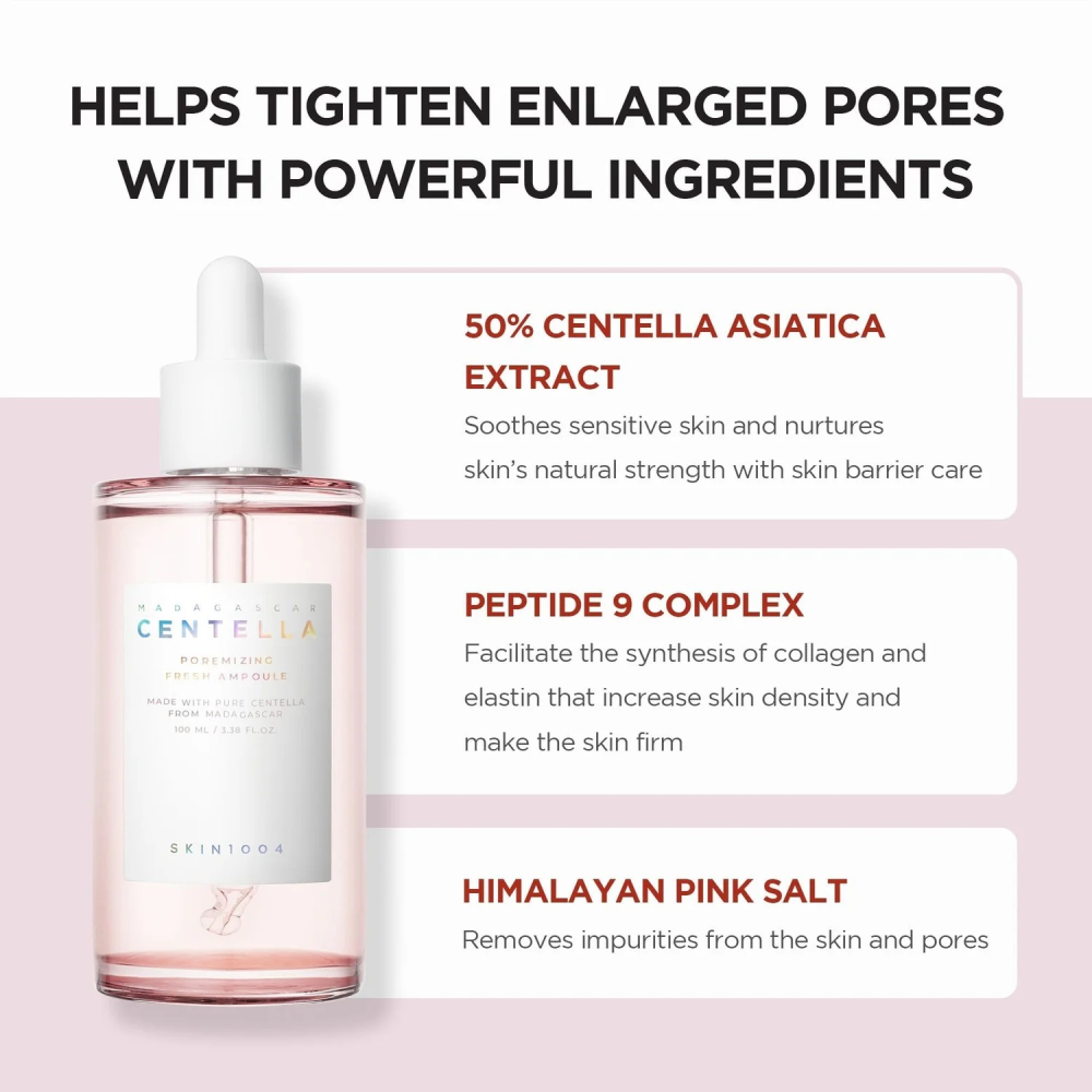 SKIN1004 MADAGASCAR CENTELLA POREMIZING FRESH AMPOULE
