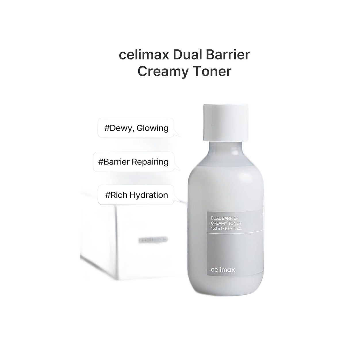 Celimax Dual Barrier Creamy Toner for Sensitive Dry Skin