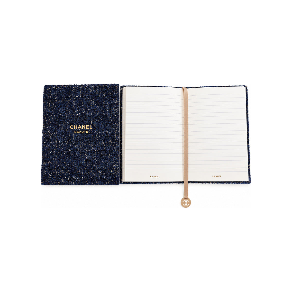 CHANEL Beauté Luxury Notebook with Signature CC Bookmark — view 2