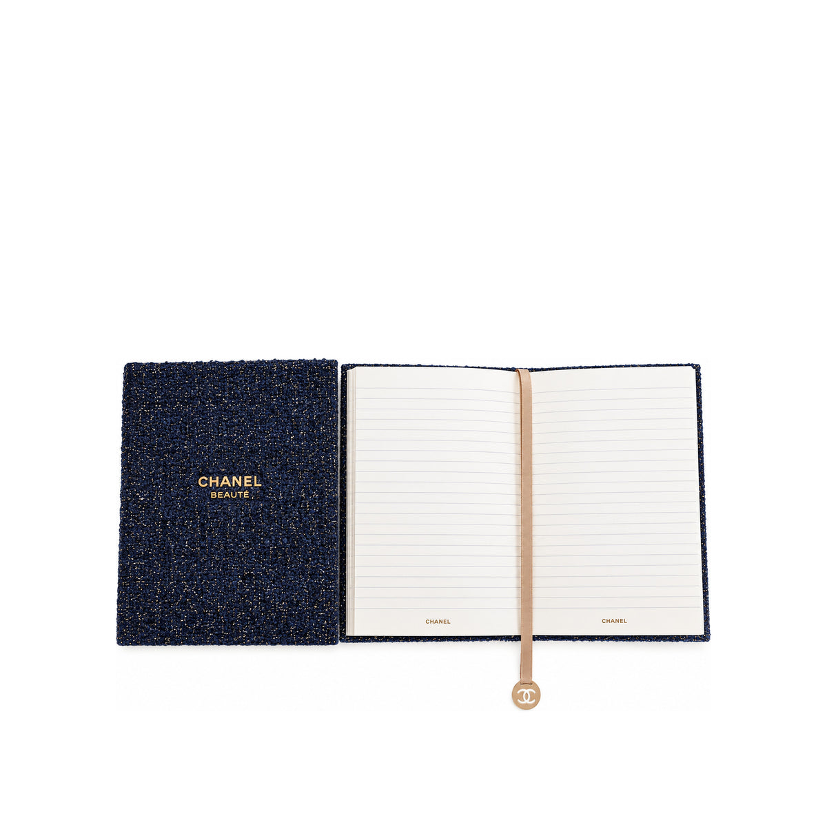 CHANEL Beauté Luxury Notebook with Signature CC Bookmark — view 2