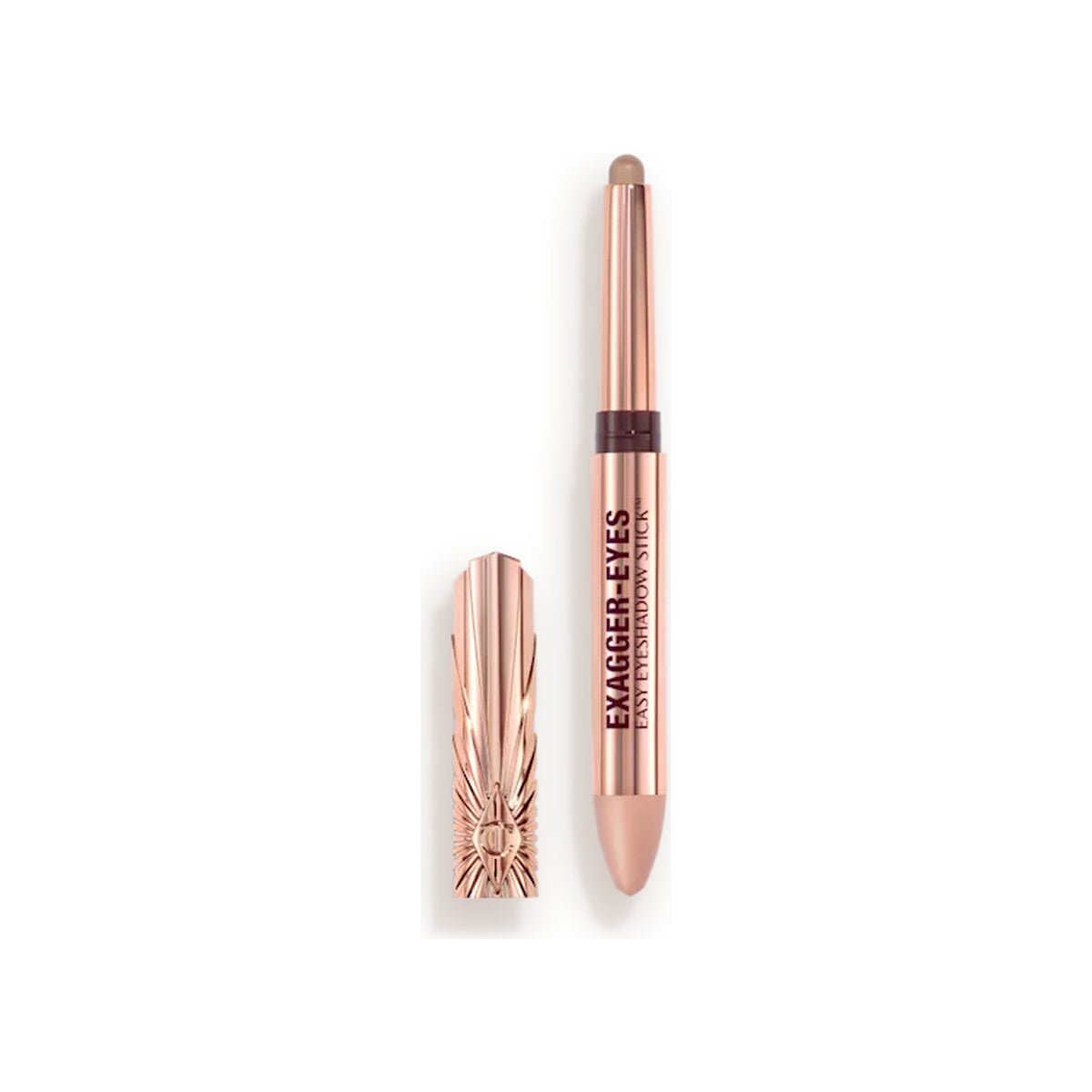 CHARLOTTE TILBURY Exagger-Eyes Easy Eyeshadow Stick Satin Diamonds — Nude Sculpt