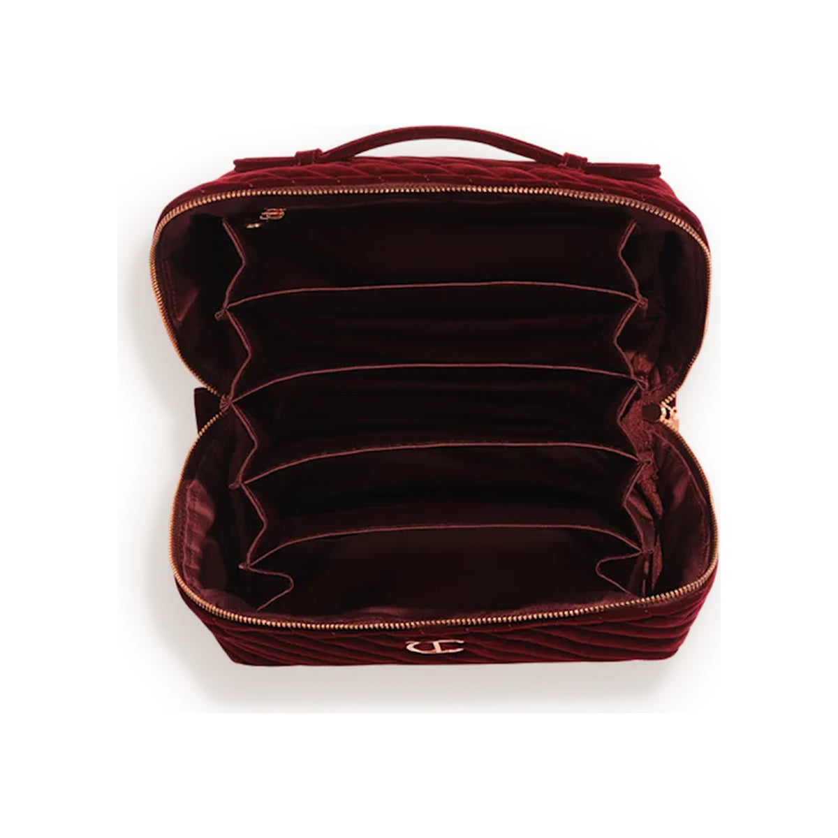 CHARLOTTE TILBURY Burgendy Makeup Dream Bag — Large Size — view 2