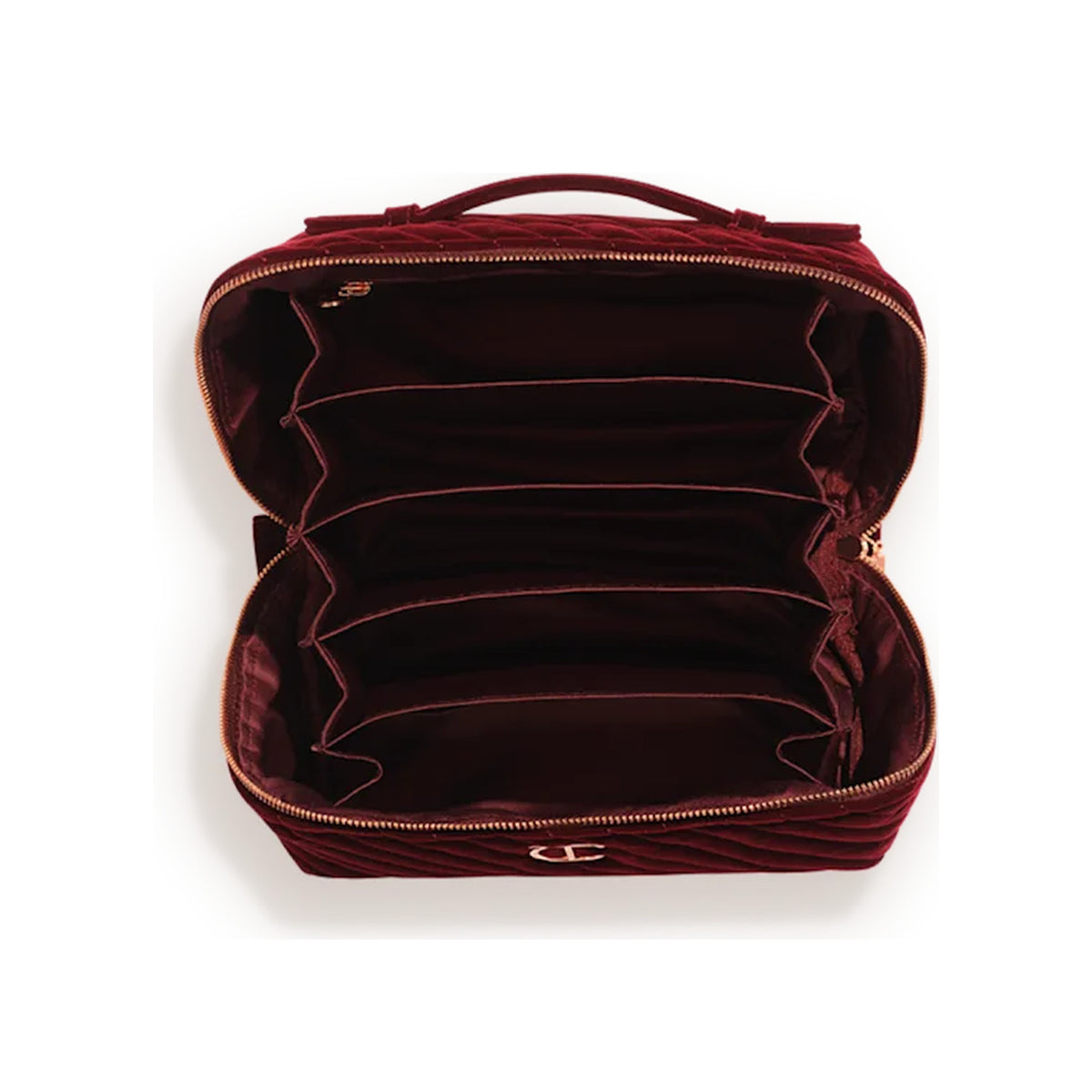 CHARLOTTE TILBURY Burgendy Makeup Dream Bag — Large Size — view 2