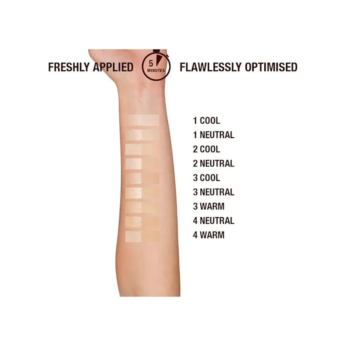 CHARLOTTE TILBURY Charlotte Tilbury Flawless Foundation — 1 Cool — view 5