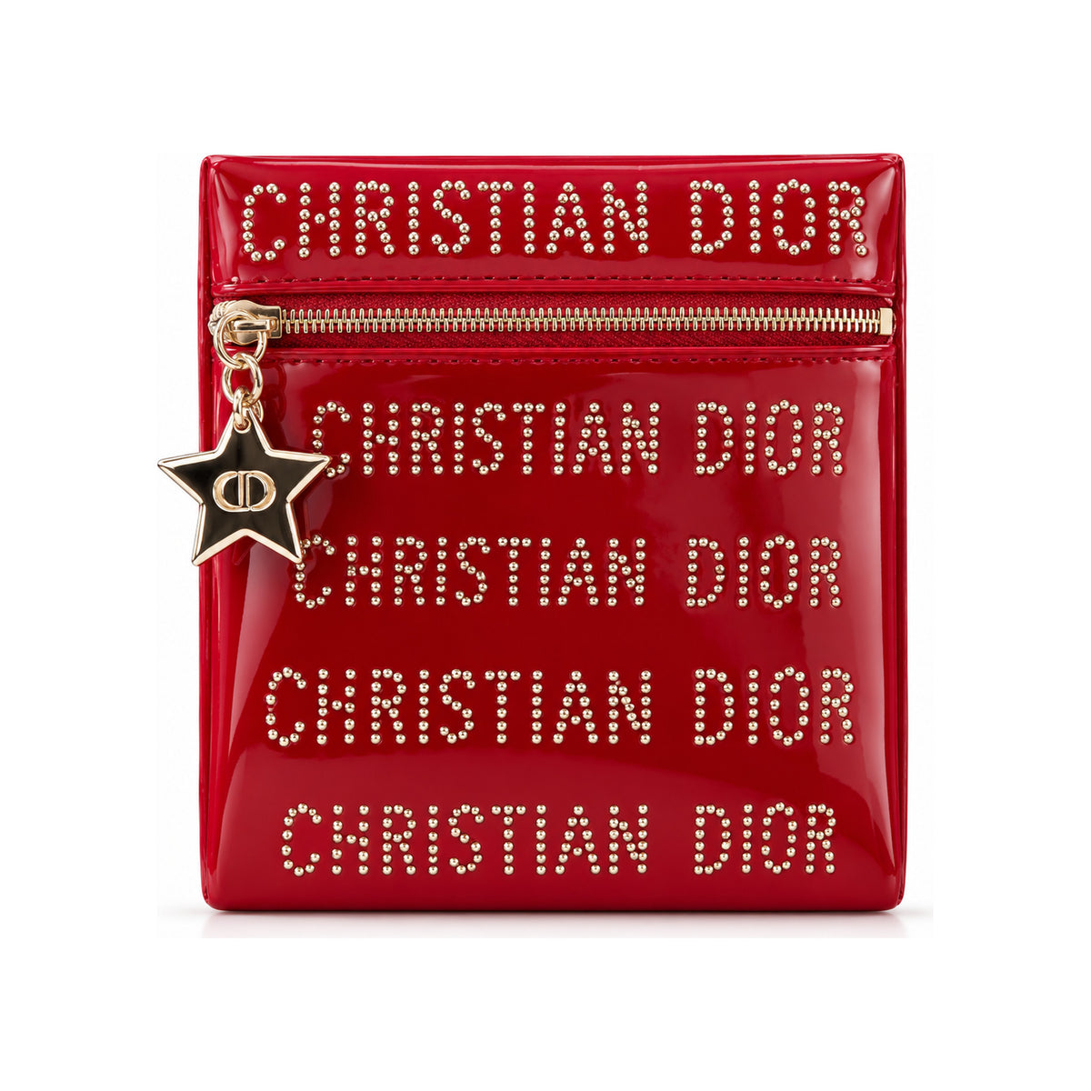 CHRISTIAN DIOR CHRISTIAN DIOR RED RHINESTONE POCHETTE — view 2