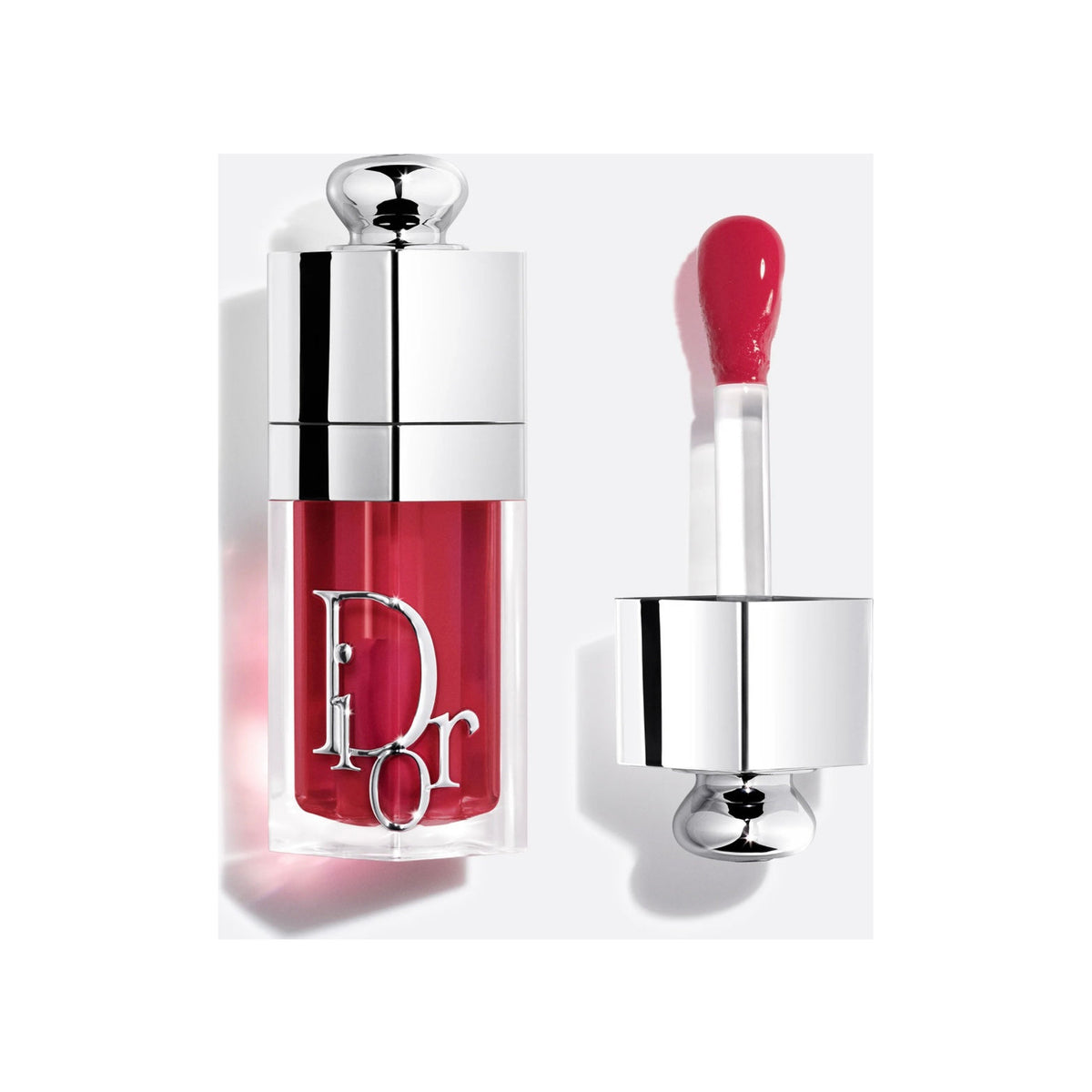 CHRISTIAN DIOR Christian Dior Addict Lip Glow Oil Hydrating Lip Oil High Shine Gloss — 046 Cranberry Juicy
