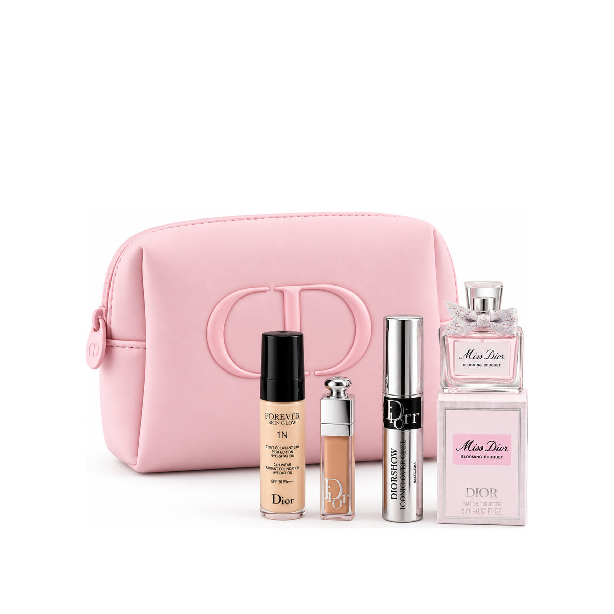 CHRISTIAN DIOR Light Pink with 4 Minis