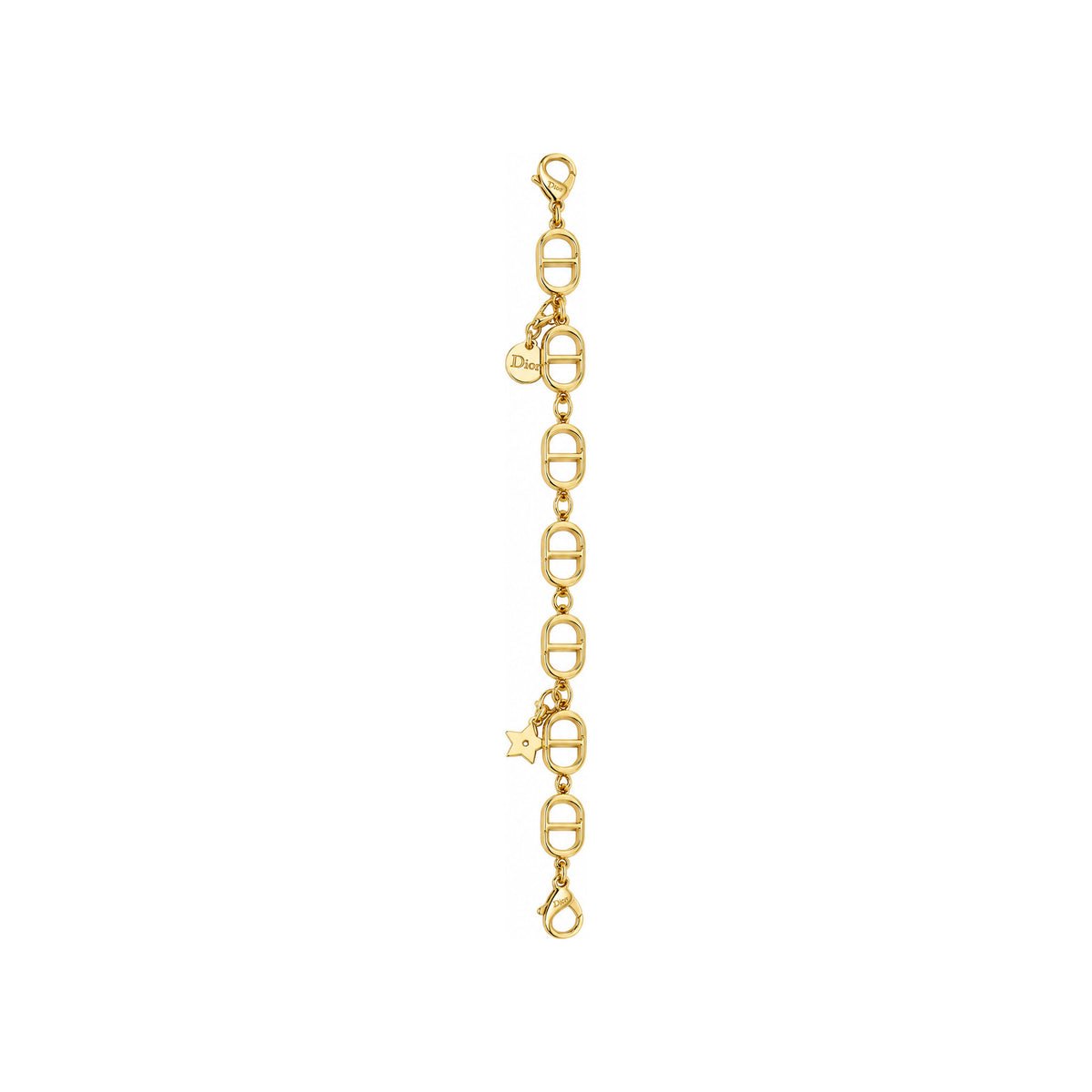 CHRISTIAN DIOR Limited Edition Collection Bucket Beauty Gold Round Bag — view 2